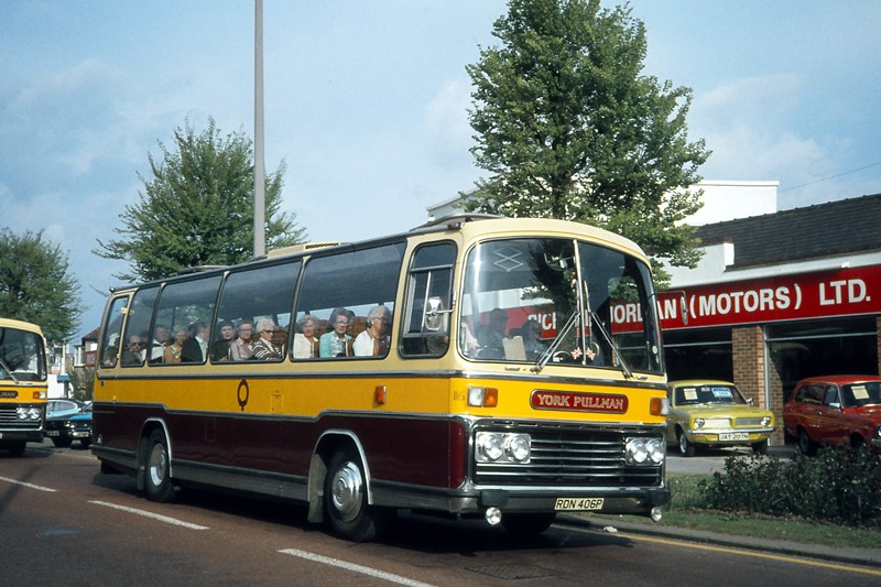 Vintage York Pullman Bus Side