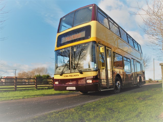 Have you spotted our ‘modern-retro’ bus out and about yet?
