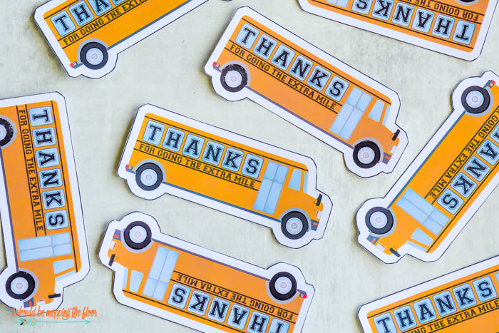 bus driver printables